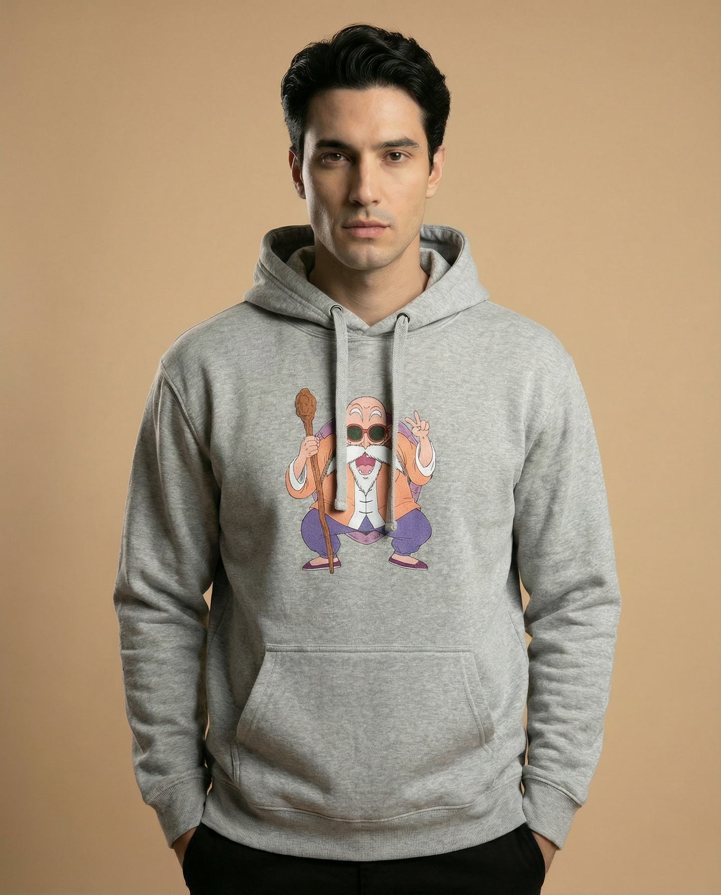 Sudadera Dragon Ball Z® "Master Roshi Pixel"