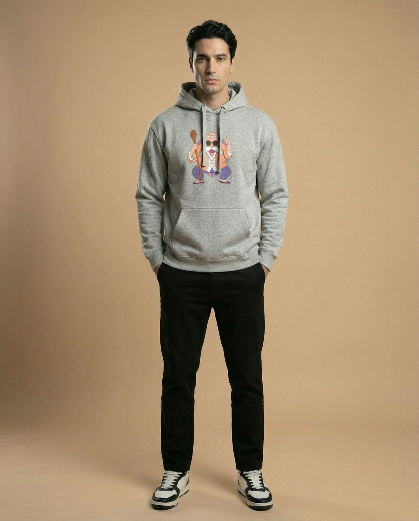 Sudadera Dragon Ball Z® "Master Roshi Pixel"