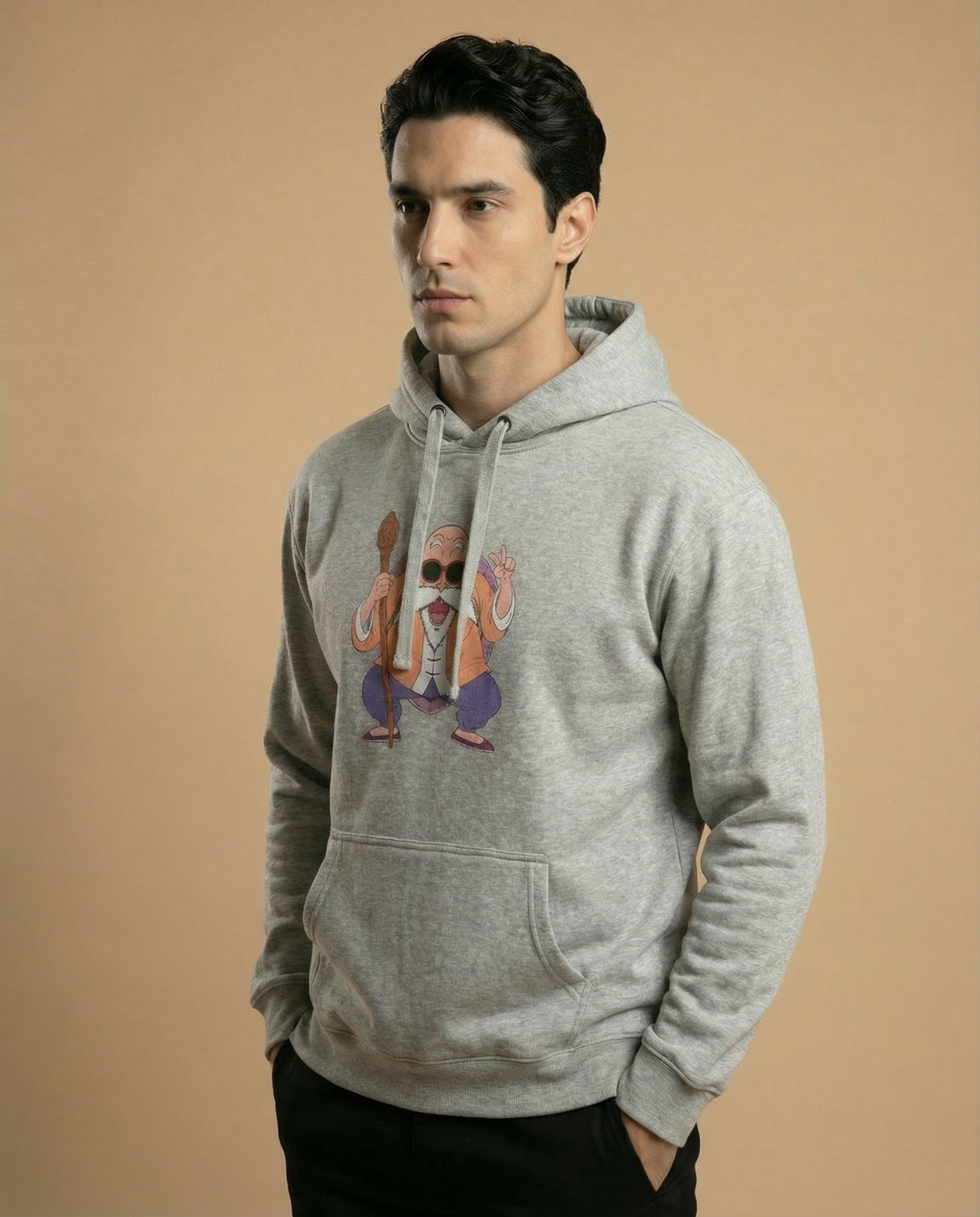 Sudadera Dragon Ball Z® "Master Roshi Pixel"