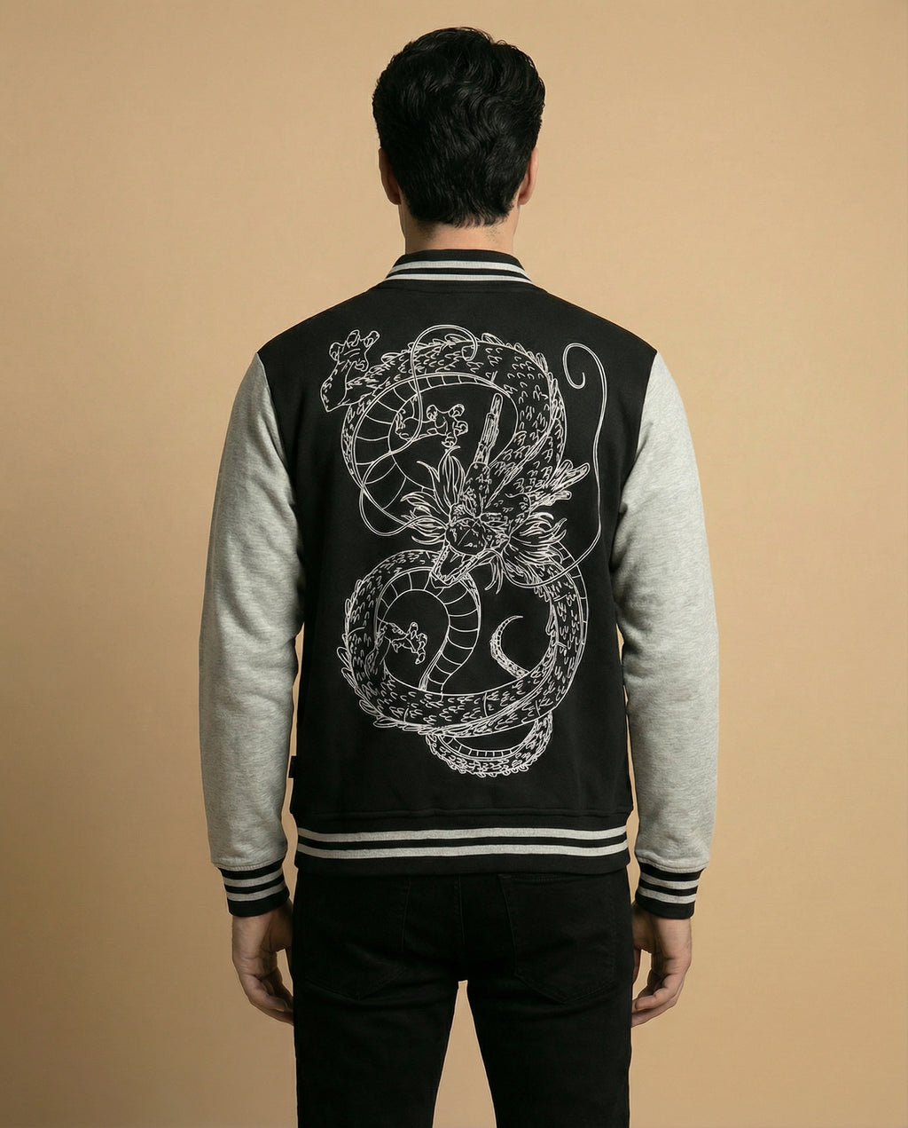 Chaqueta Bomber Dragon Ball Z® "Shenron Linework"