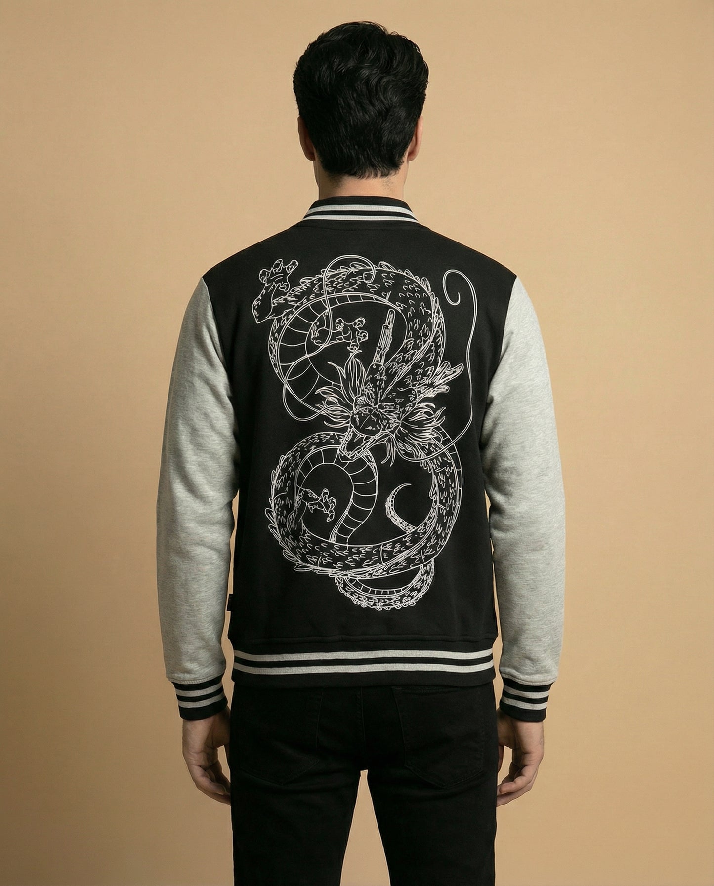 Chaqueta Bomber Dragon Ball Z® "Shenron Linework"