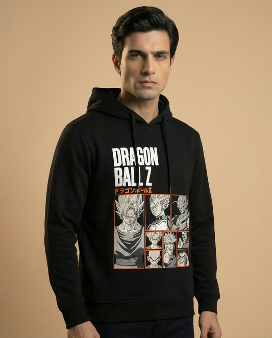 Sudadera Dragon Ball Z® "Saiyan Grid"