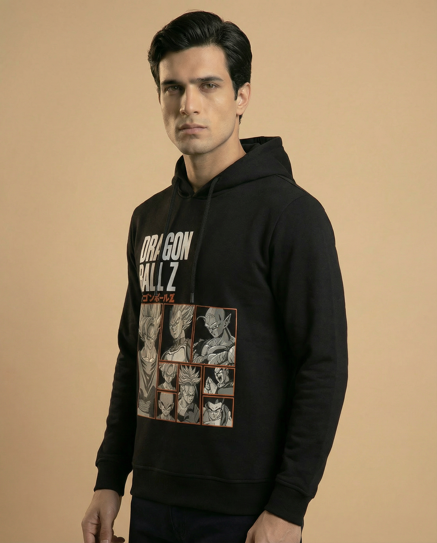 Sudadera Dragon Ball Z® "Saiyan Grid"