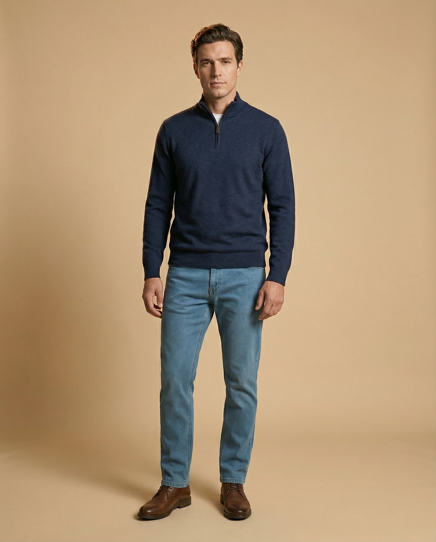 Jersey Media Cremallera