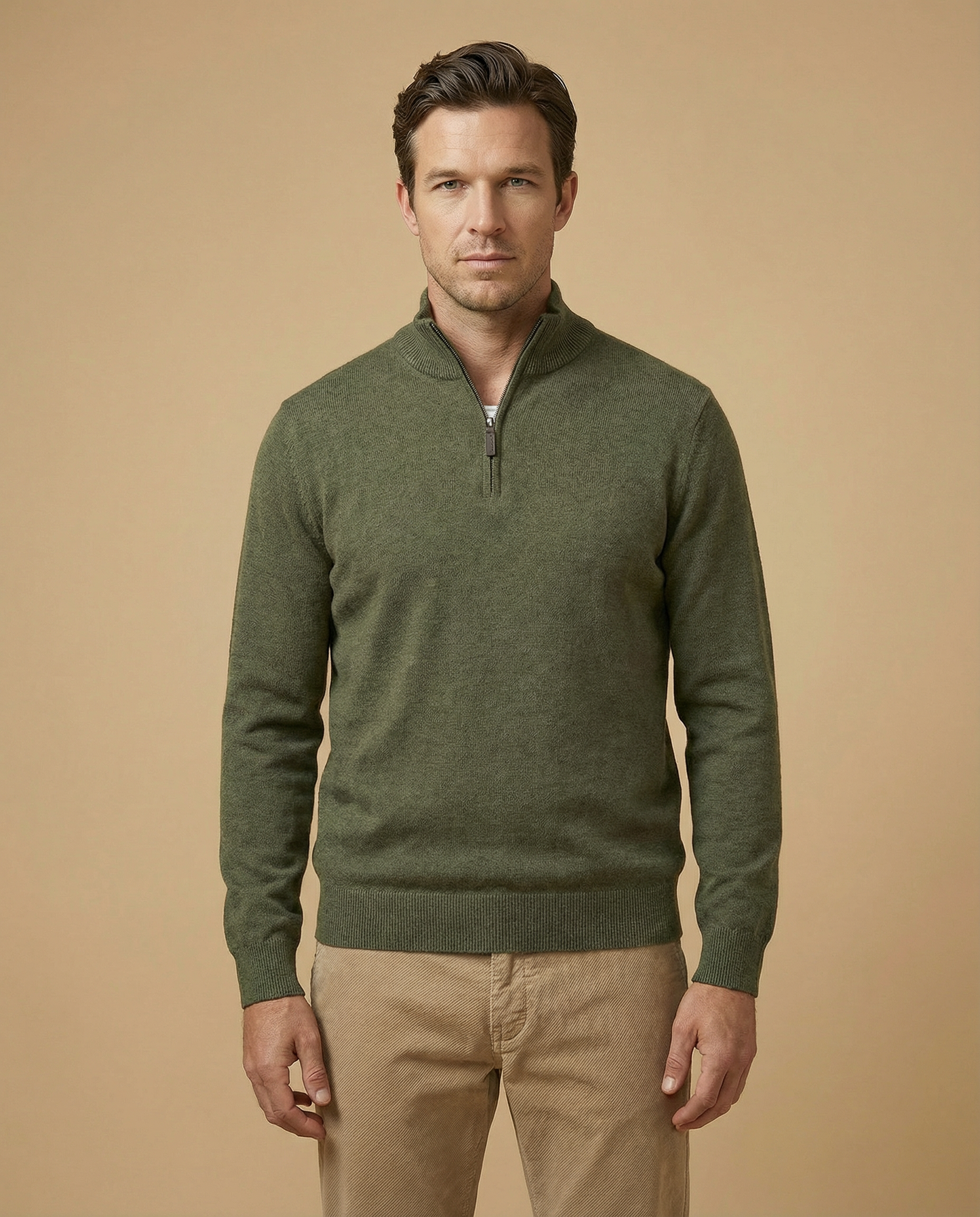 Jersey Media Cremallera