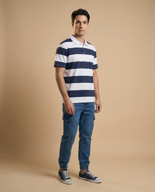 Polo Regatta Azul Marino