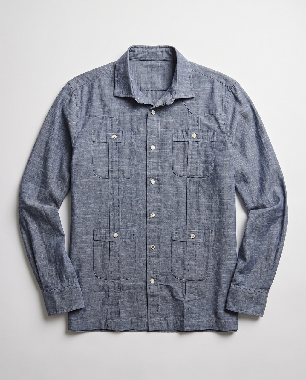 Guayabera Kotor - flat lay