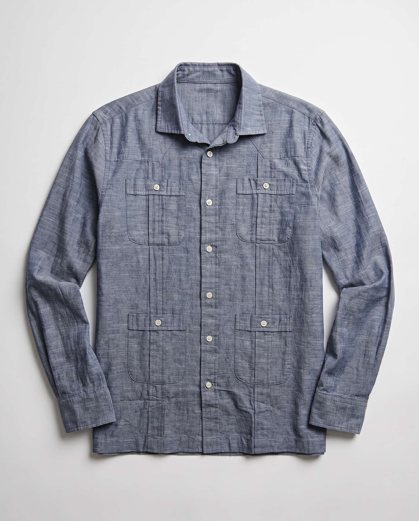 Guayabera Kotor - flat lay