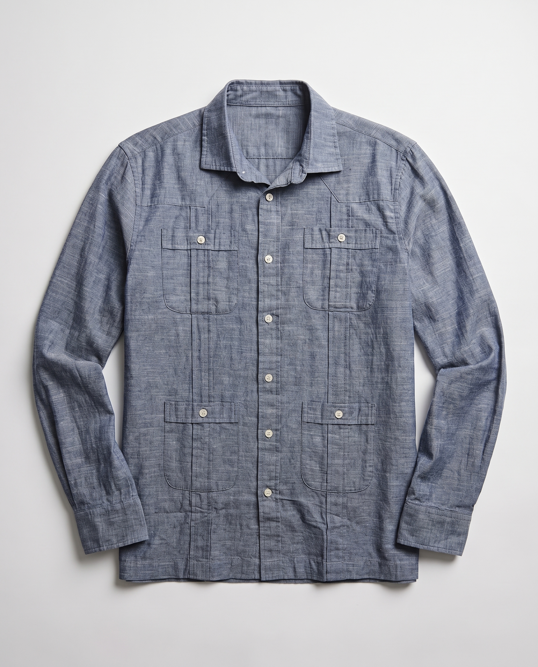 Guayabera Kotor - flat lay
