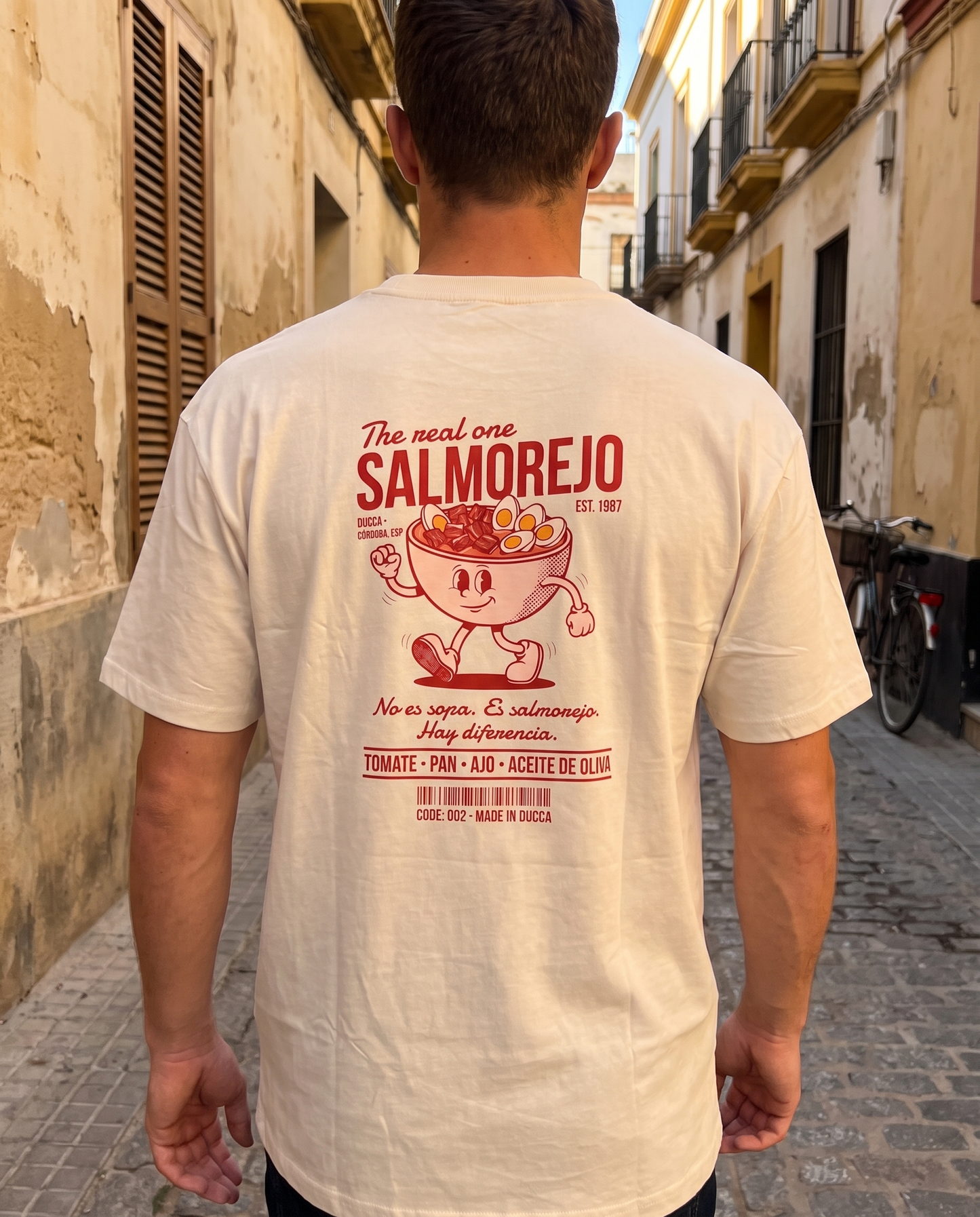 Camiseta Oversized Salmorejo