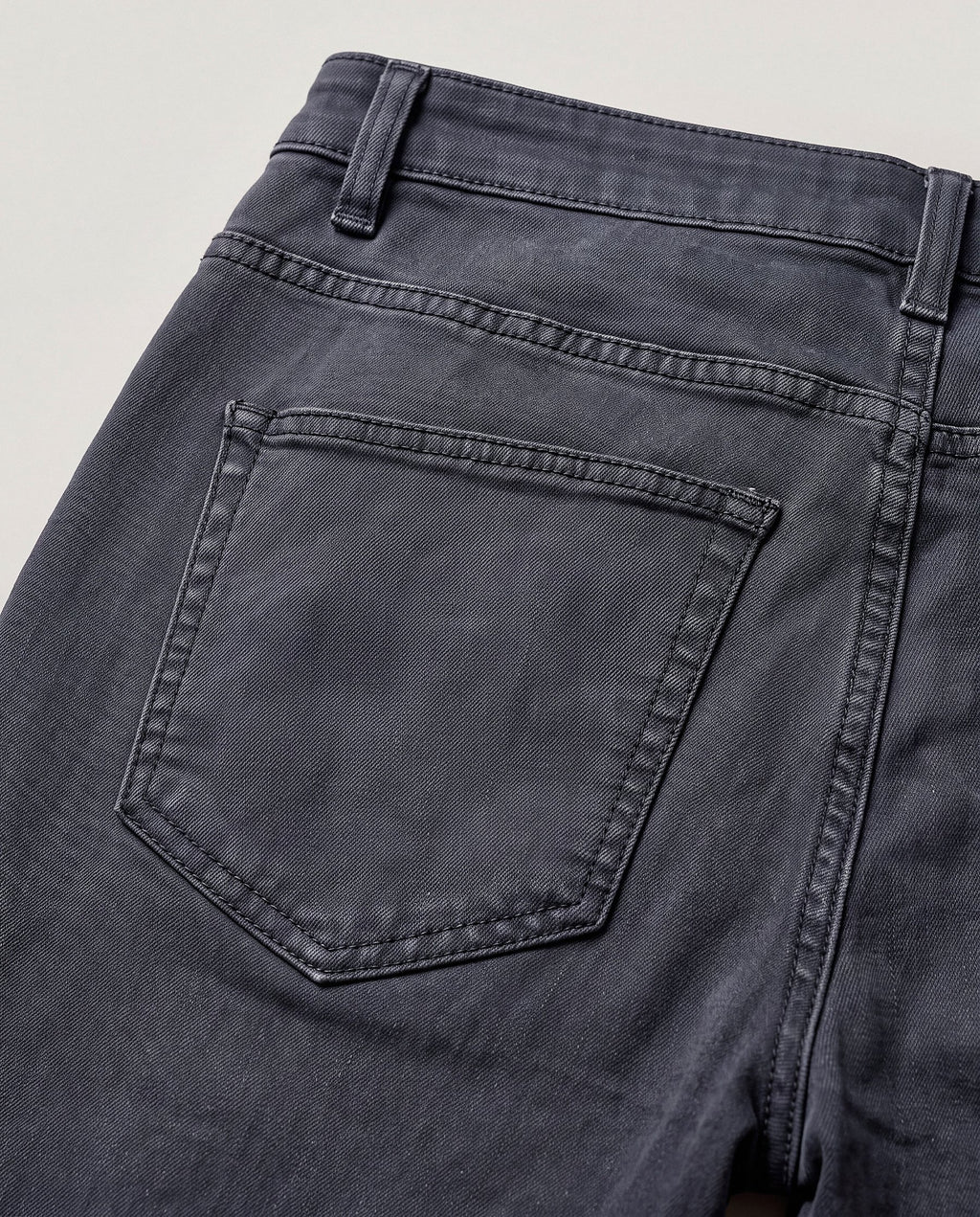 Pantalón Campiña azul petróleo, detalle del tejido