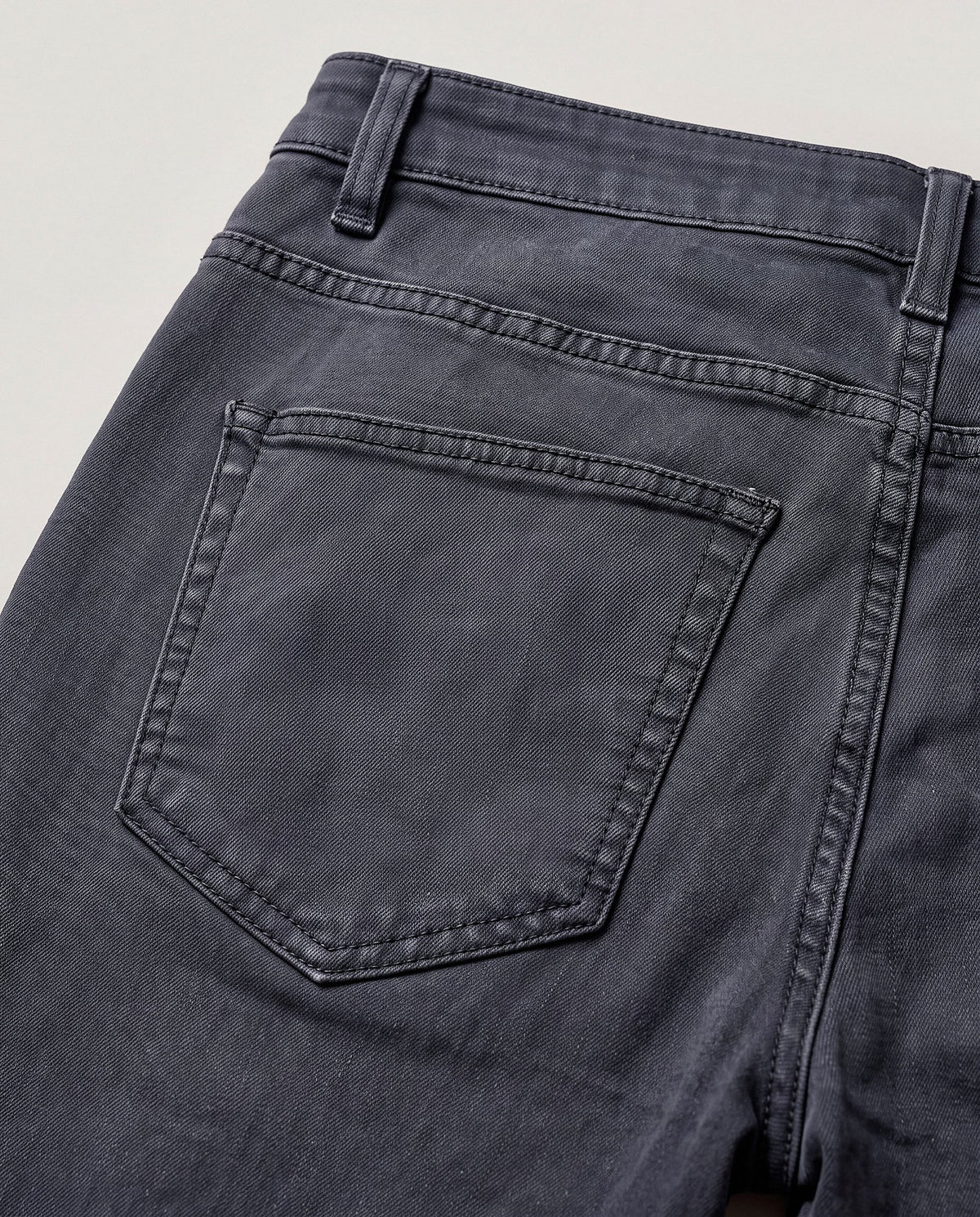 Pantalón Campiña azul petróleo, detalle del tejido