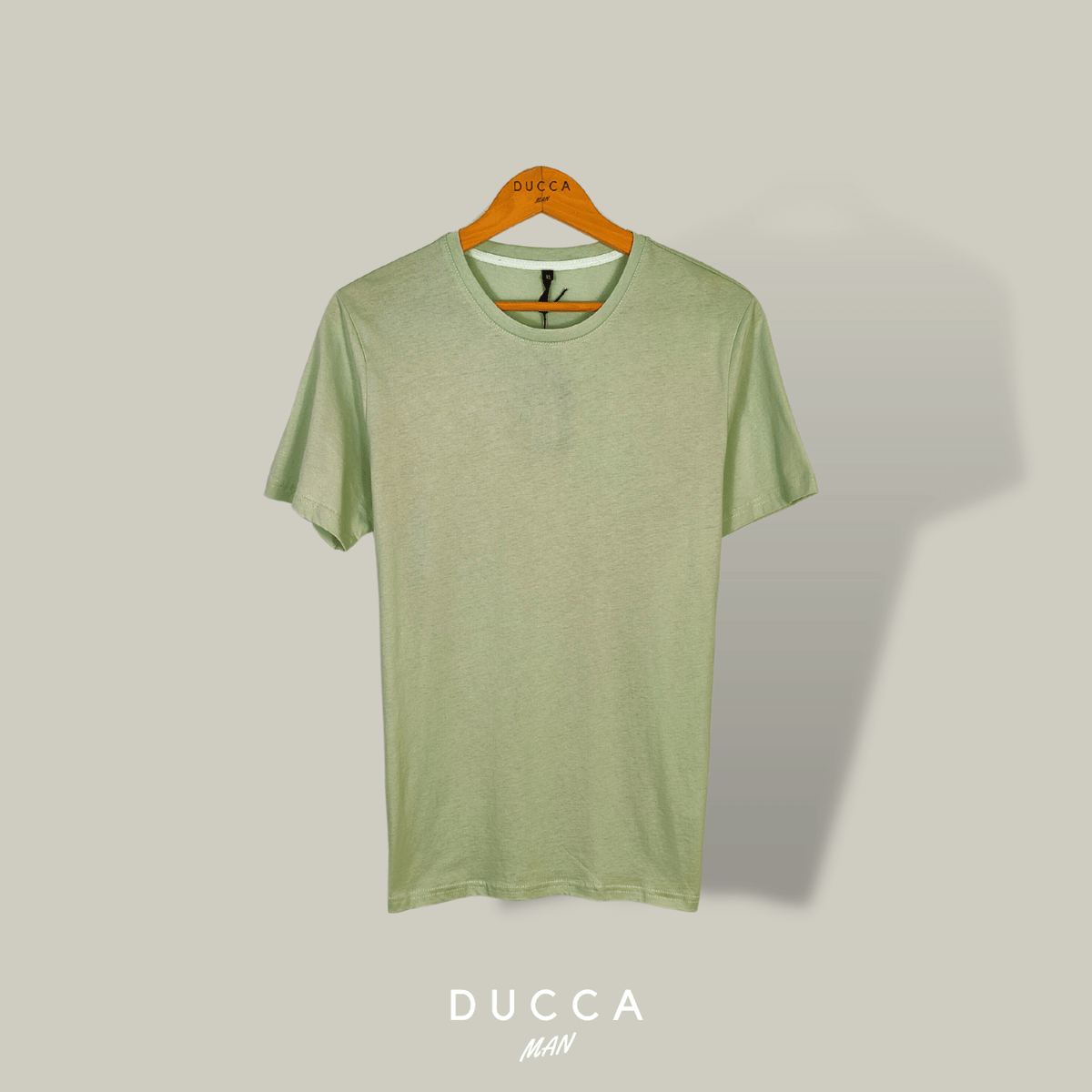 Camiseta Baker´s Básica de Algodón - DUCCA Camisetas Hombre Beige / S DUCCA